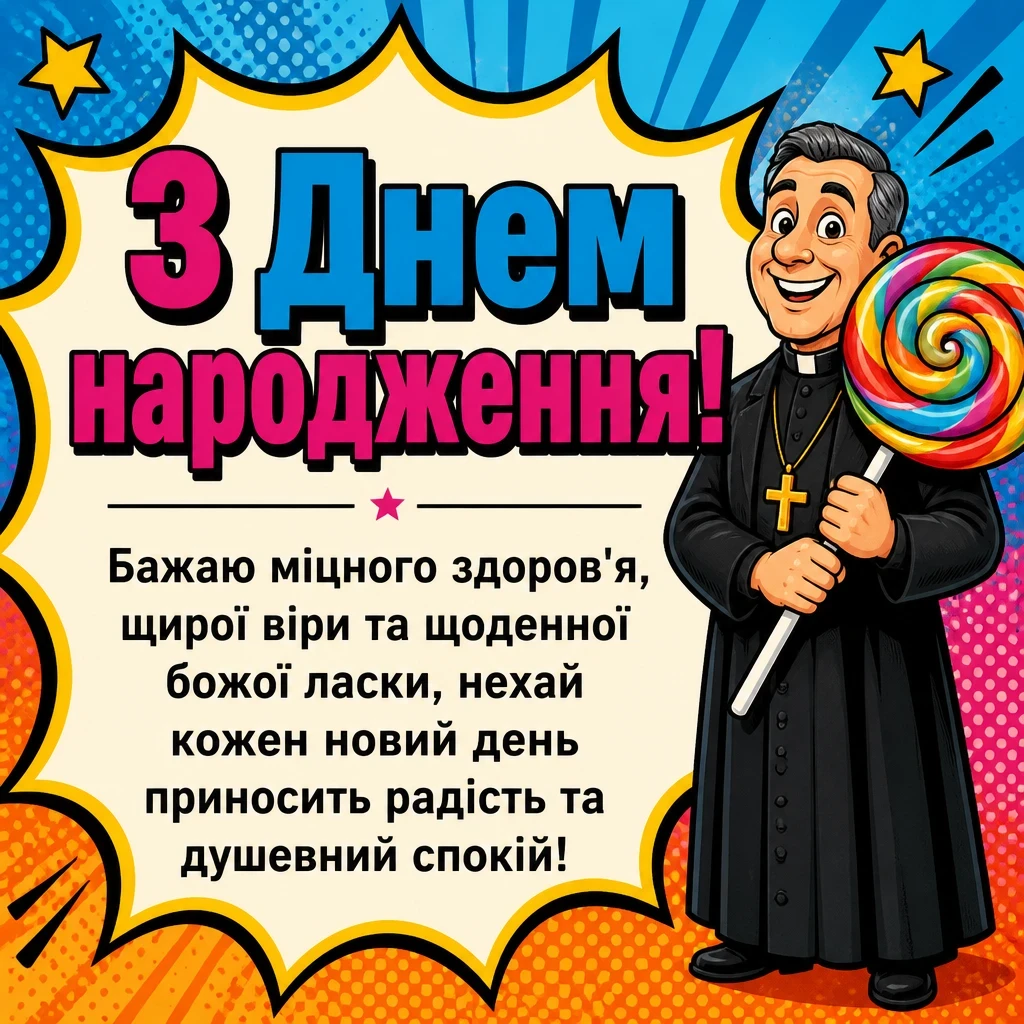 зворушливе привітання з днем народження божого благословення