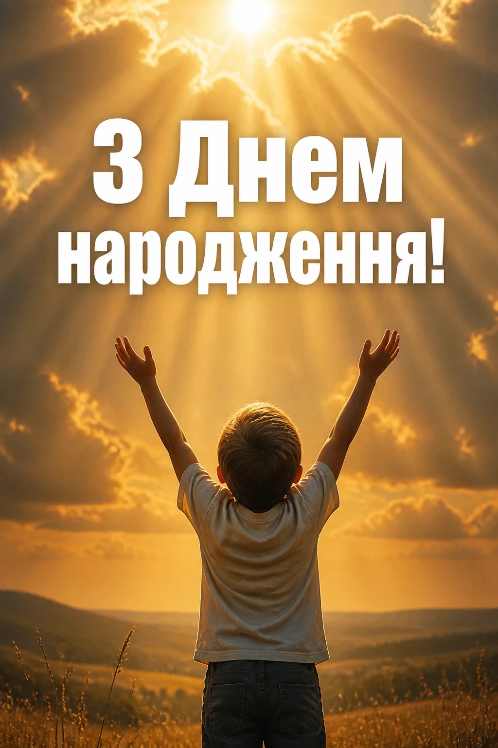зворушливе привітання з днем народження божого благословення