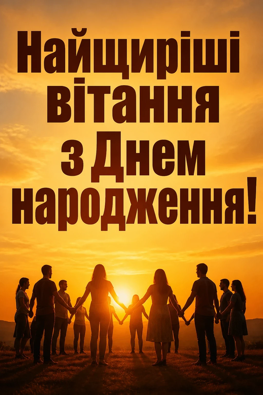 зворушливе привітання з днем народження божого благословення