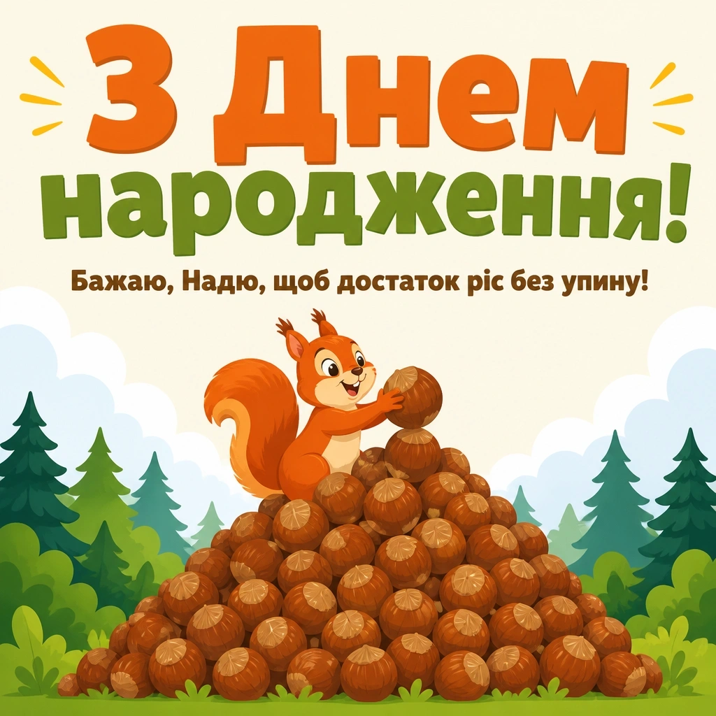 з днем народження надія з днем народження надія