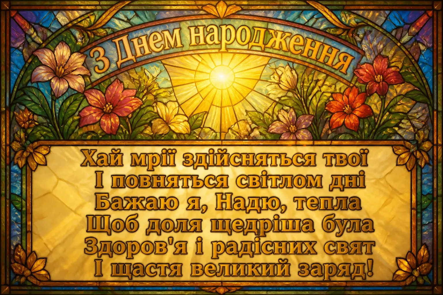 з днем народження надія з днем народження надія