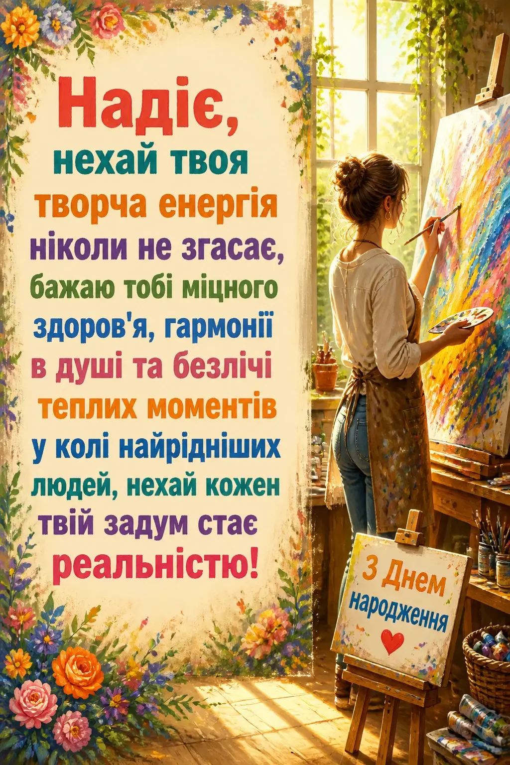з днем народження надія з днем народження надія