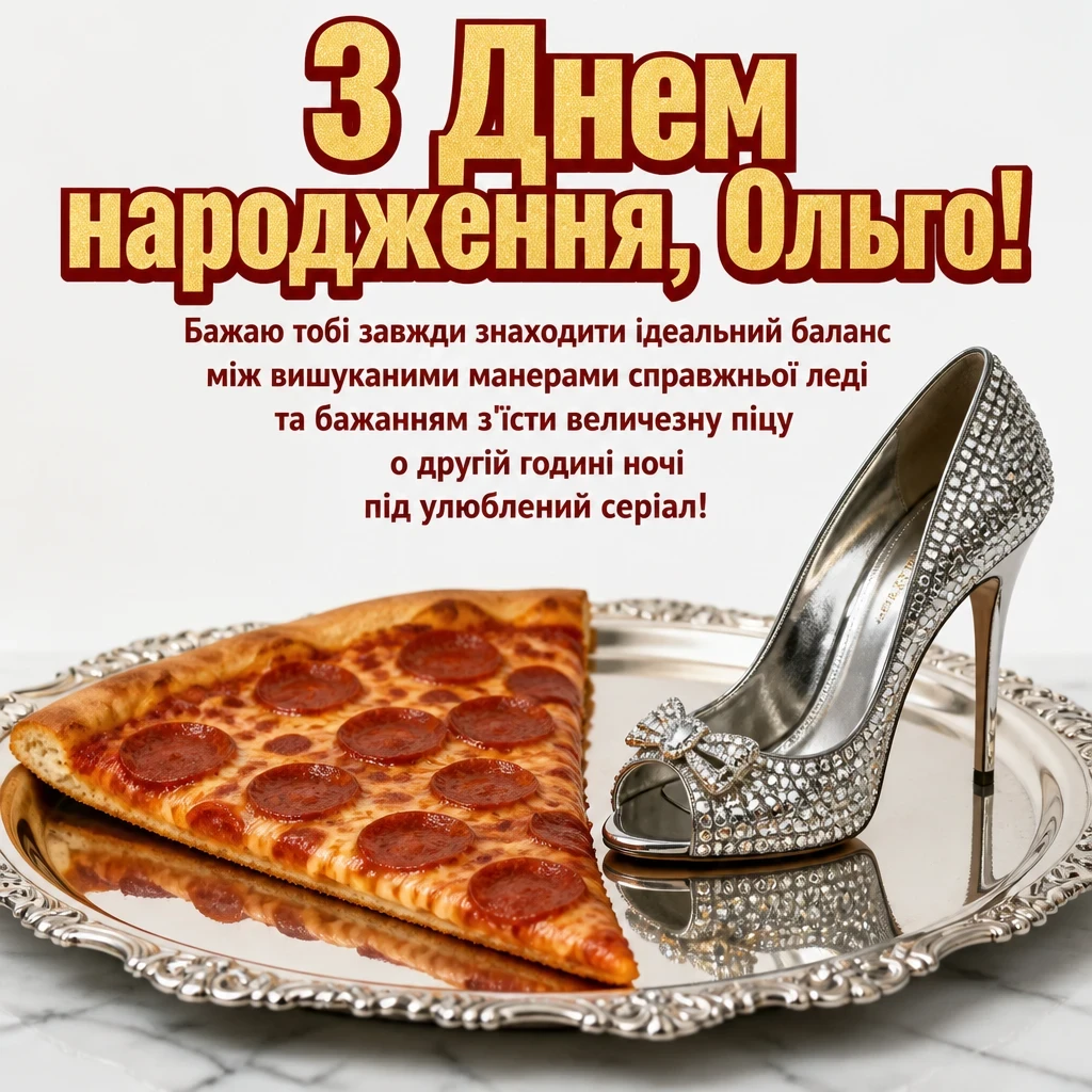 з днем народження ольга