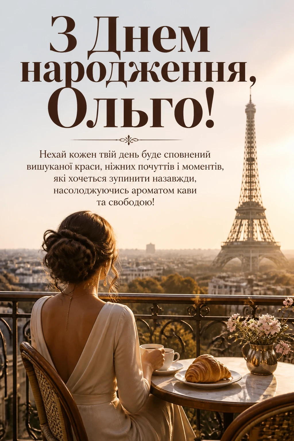 з днем народження ольга