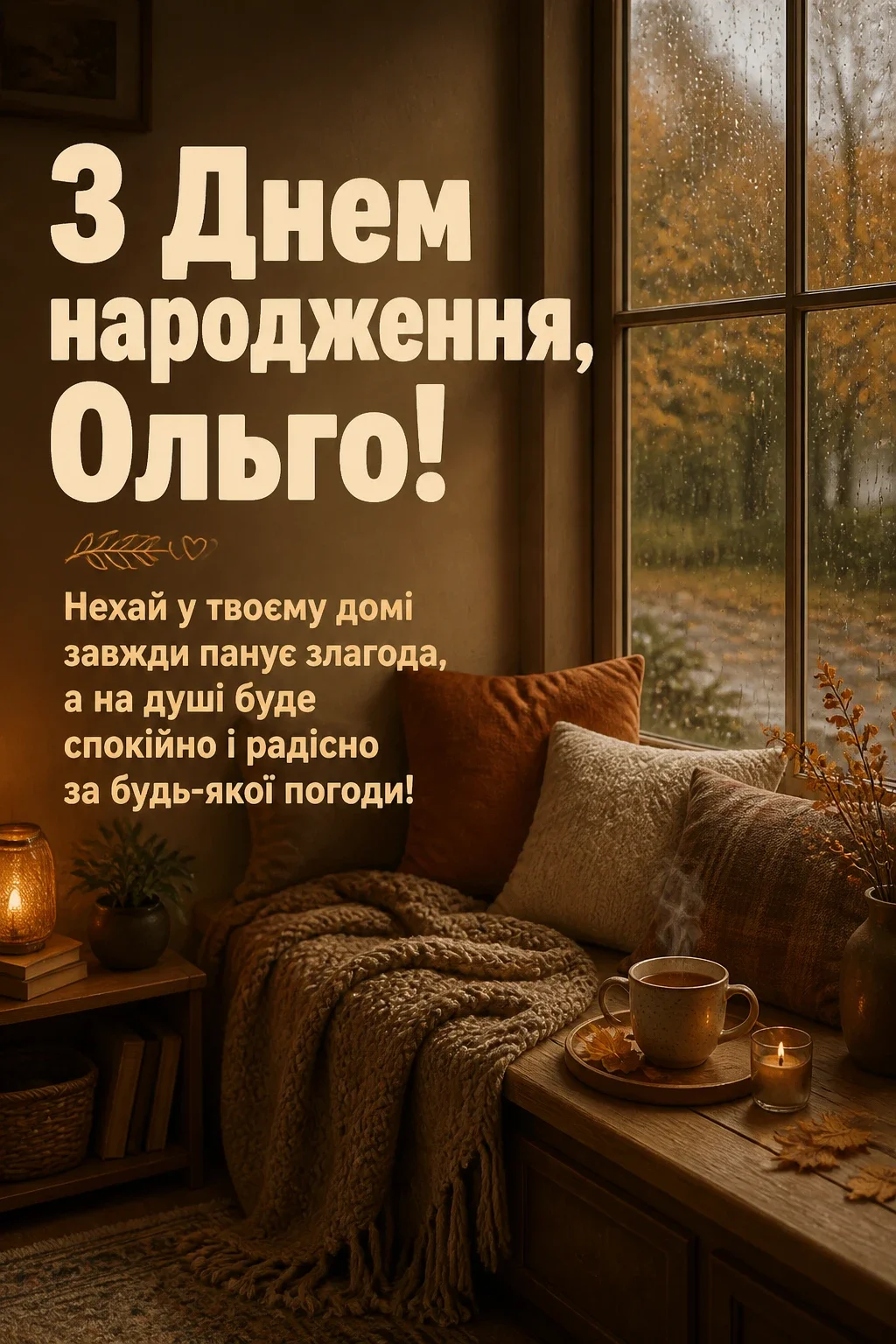 з днем народження ольга