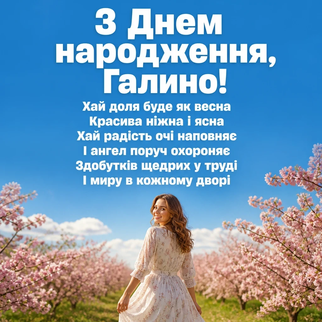 з днем народження галина з днем народження галина