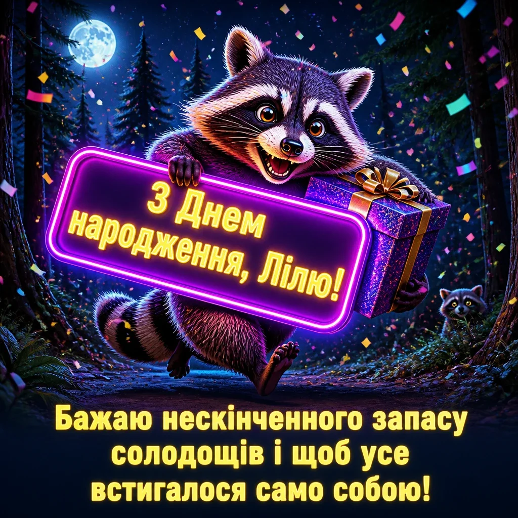 з днем народження ліля