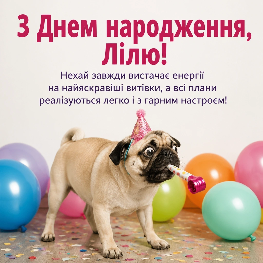з днем народження ліля