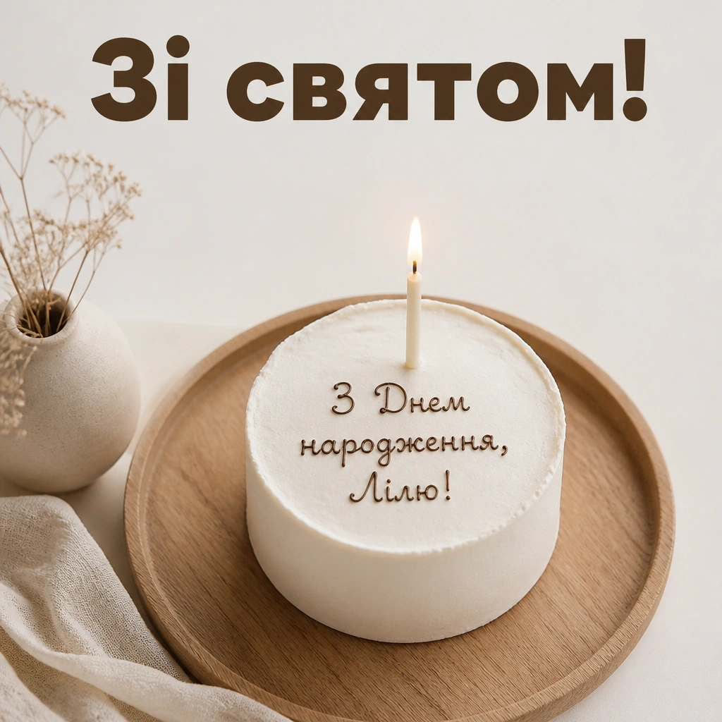 з днем народження ліля