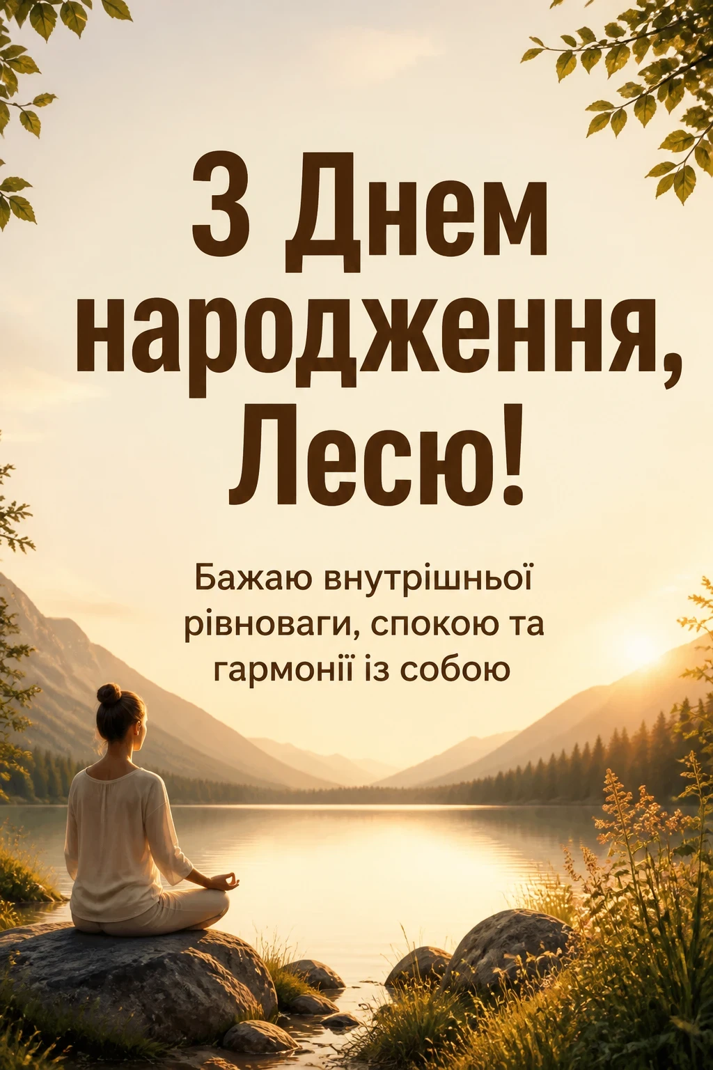 з днем народження леся