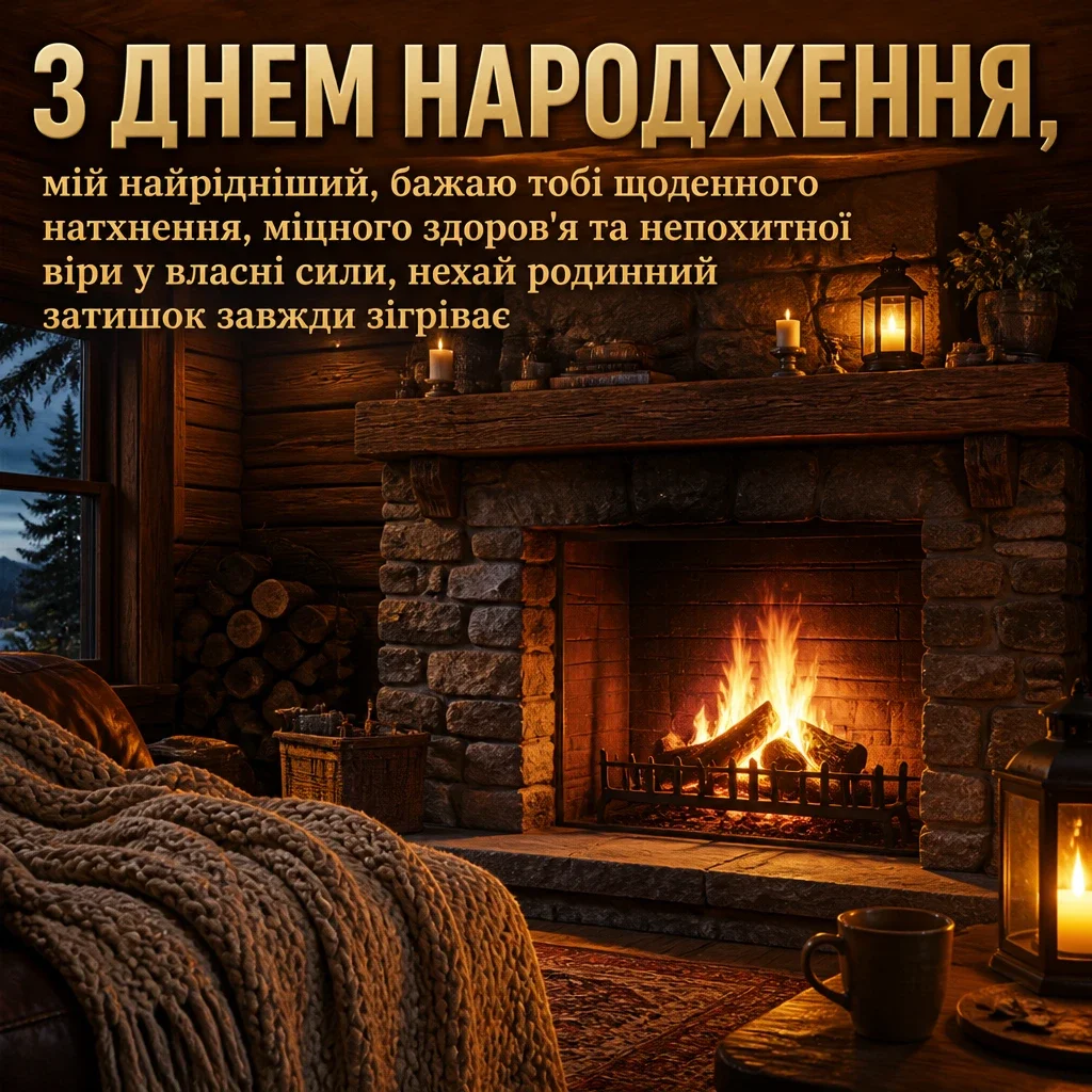 привітання з днем народження коханого чоловіка і тата