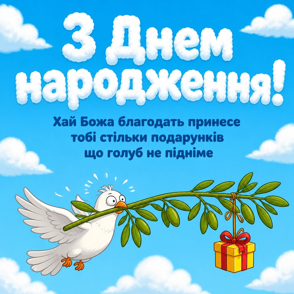 короткі християнські привітання з днем народження