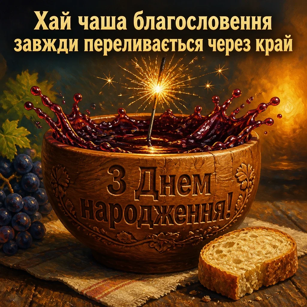 короткі християнські привітання з днем народження