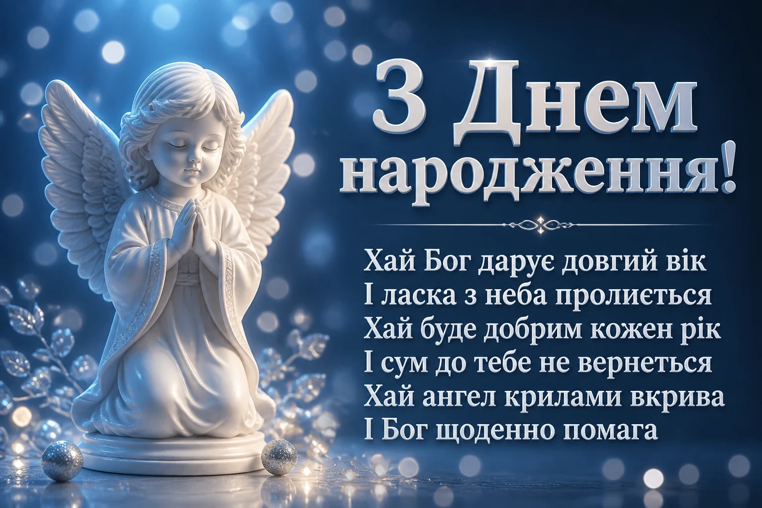 короткі християнські привітання з днем народження