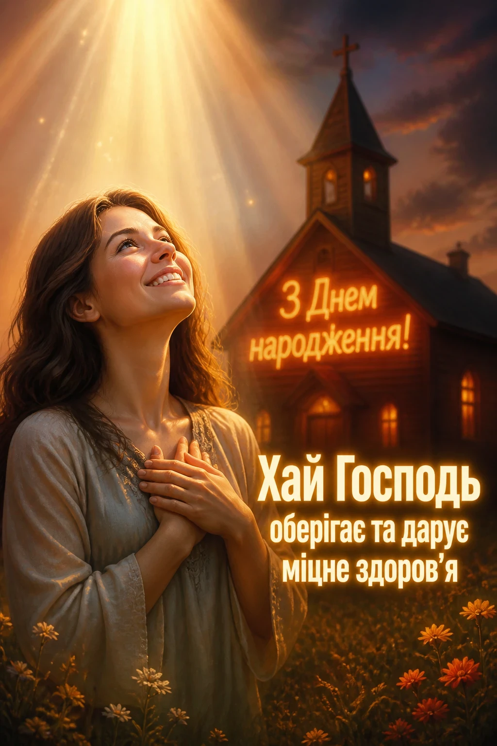 короткі християнські привітання з днем народження