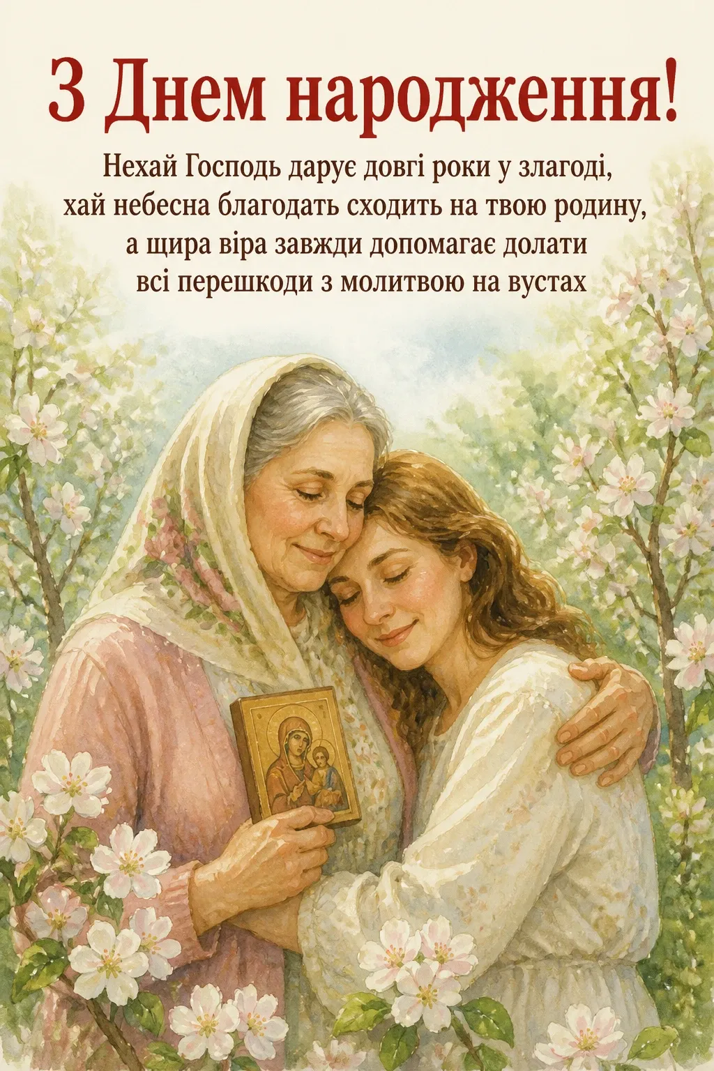 короткі християнські привітання з днем народження