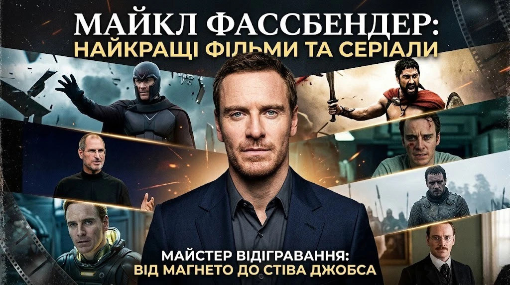 Повний гід по фільмах і серіалах Майкла Фассбендера