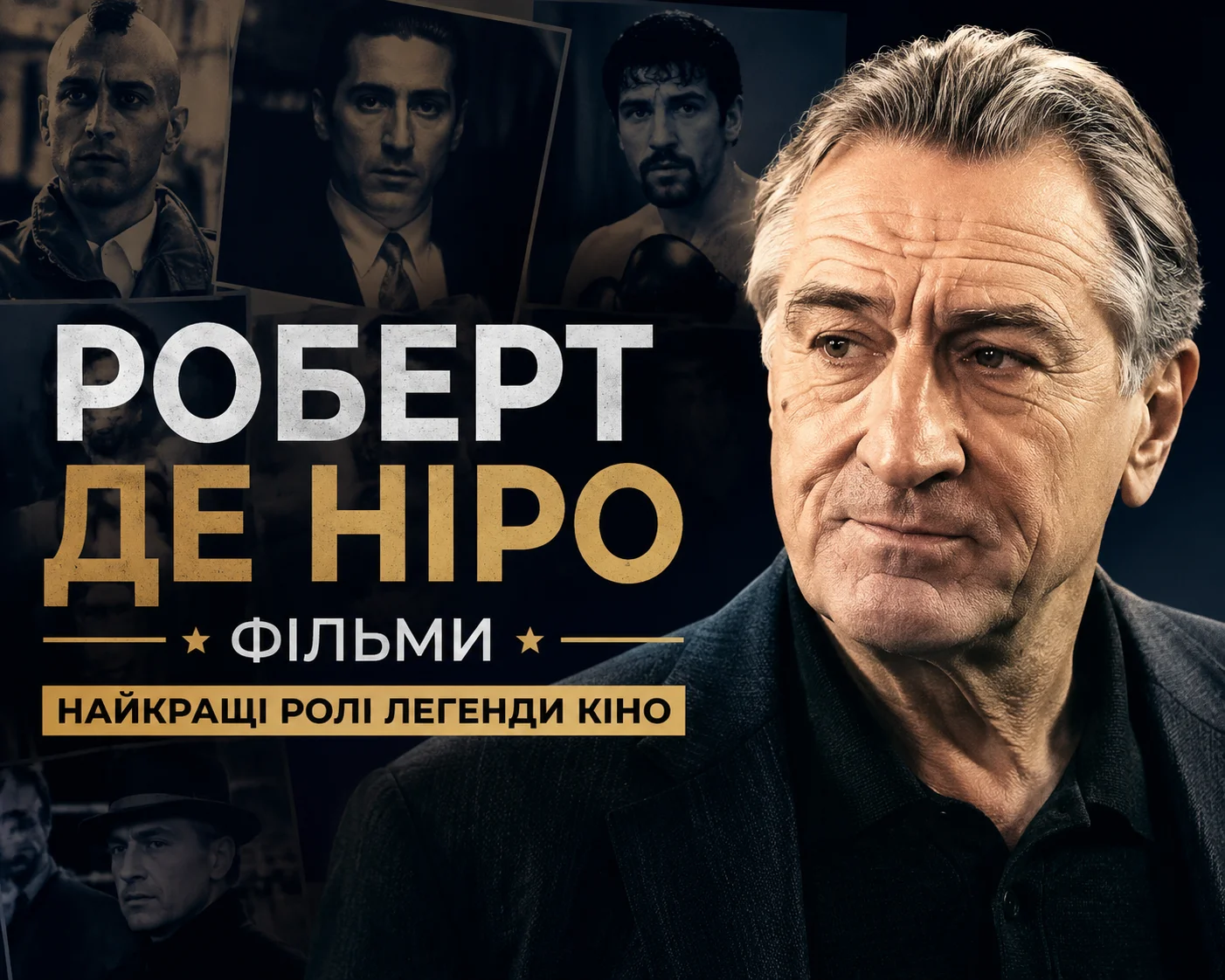 Фільми Роберта Де Ніро, які варто подивитися сьогодні